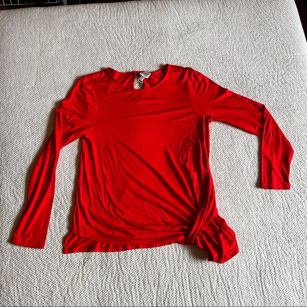 4 for 15$✨Cupio asymmetrical long sleeve tee